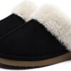 Litfun Women's Fuzzy Memory Foam Slippers Fluffy Winter House Shoes Indoor and Outdoor