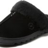 695a3b8fce914c4215648df8a759494cbb49a2c820fe9e63b537e.jpg womens Fuzzy Memory Foam Genuine Suede Helena Scuff