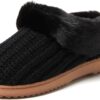 695a3c76d226e6b9ae029d903813f1256951e8ef4c0769de4a1b1.jpg Women's Memory Foam Cozy Soft House Slippers Gifts for Women Hannah Knit Clog House Shoes