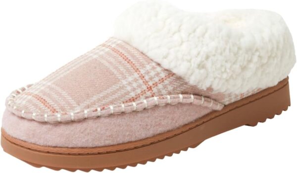 695a3da46f945f6c53be6ee91677eae044b48152dfe363905620f.jpg womens Nyla Felted and Plaid Moc Toe Clog