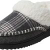 695a3da4991746f169379512d0da8bc6ea4d068a185d90e135509.jpg womens Nyla Felted and Plaid Moc Toe Clog
