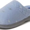 695a3e3e78a43d662d59cc6d6e7be8a58bd677fb41b0beaf1417e.jpg Women's Lightweight Memory Foam Indoor House Slipper Darcy Velour Clog with Wide Widths