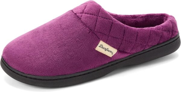 695a3e401622909e3b40d209875f646e97628e78fd8240fdeb5d0.jpg Women's Lightweight Memory Foam Indoor House Slipper Darcy Velour Clog with Wide Widths