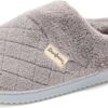695a3ef93dff85fd5e76bec63265ce2e574e10fbdc9045daa0743.jpg womens Memory Foam House Slippers - Libby Terry Clog With Wide Widths