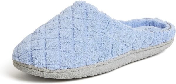 695a3f8d42a0ad1351f883686aa1f25e3435ef1f0451e2c870bfe.jpg Women's Memory Foam Indoor House Slippers Leslie Terry Clog House Shoes with Wide Widths