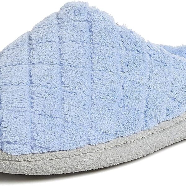 695a3f8d42a0ad1351f883686aa1f25e3435ef1f0451e2c870bfe.jpg Women's Memory Foam Indoor House Slippers Leslie Terry Clog House Shoes with Wide Widths