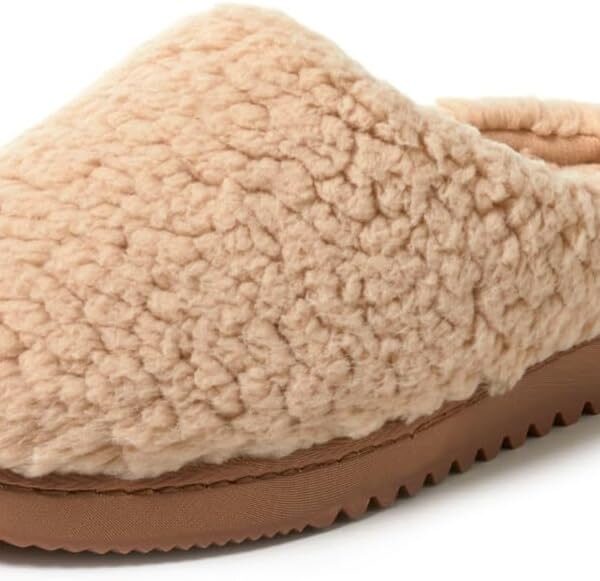 womens House Slippers Memory Foam Fuzzy Fiona Clog House Shoes