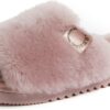 695a4254bd9677233d76c8a225c0ed662ac3391a399a85f3b0bee.jpg Women's Fireside Cairns Shearling Easy on/Off Slide Sandal Slipper