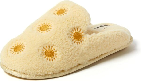 695a45a4420459a5c538988372dff80558bcf45827380d850c3a8.jpg Women's Novelty Gift Teddy Sherpa Scuff Slip On House Shoe