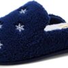 695a45a510ccc9da645aaf2bc5d7e735310651f0ce4db56f3ad45.jpg Women's Novelty Gift Teddy Sherpa Scuff Slip On House Shoe