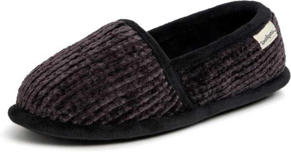 695a472308c91a1a97d4985485eed28748888108f9e3dcd526bdb.jpg Women's Chenille A-Line Slippers Offer Cozy Comfort and Durability