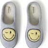 Smile Icon House Slippers with Memory Foam for Comfort and Coziness