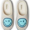 Smile Icon House Slippers with Memory Foam for Comfort and Coziness