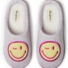 Smile Icon House Slippers with Memory Foam for Comfort and Coziness